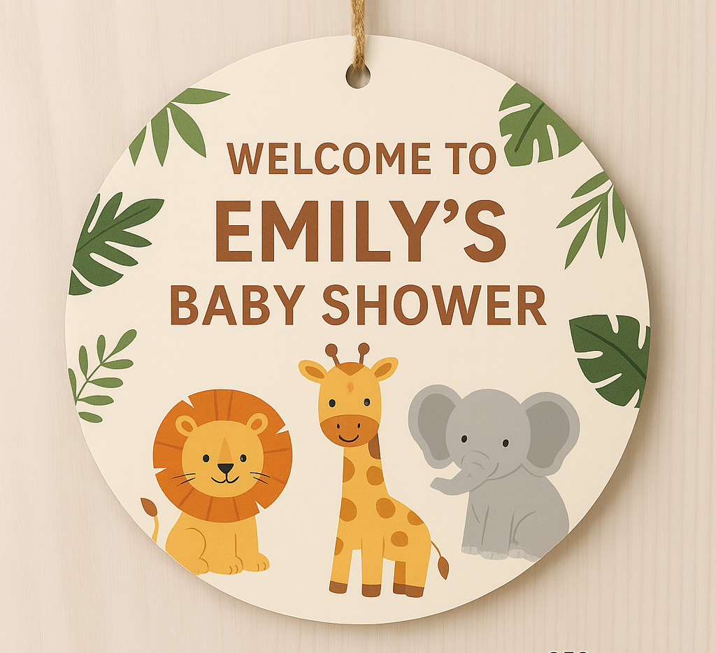 Personalised Baby Shower Decorations & Gifts