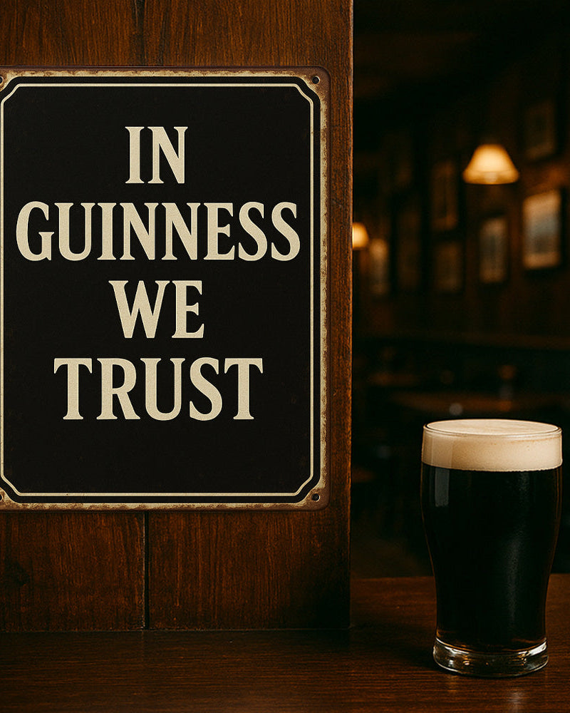 Guinness Metal wall sign