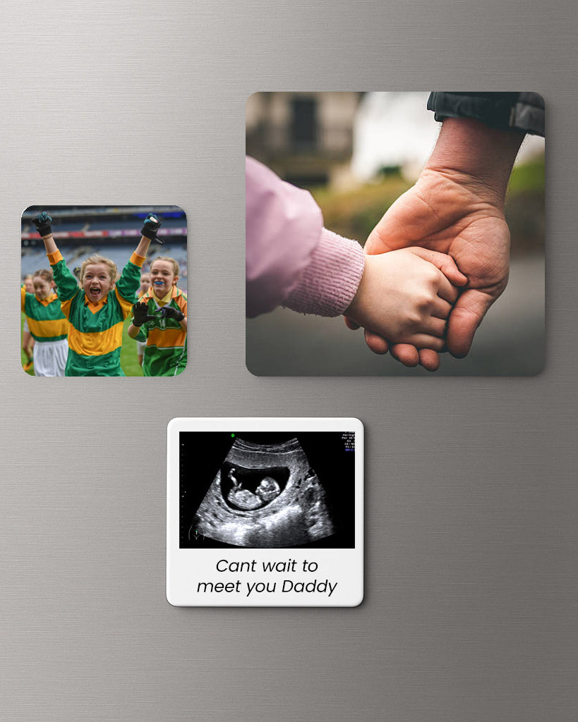 Personalised 3-Pack Photo Fridge Magnets