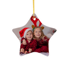 Star Ornament with Ribbon | MDF Material | Personalised